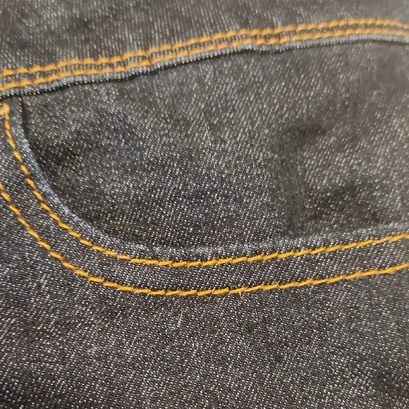 EUC U.S. Polo Assn. Jean Shorts Size 5/6 Dark Blue - Picture 6 of 11